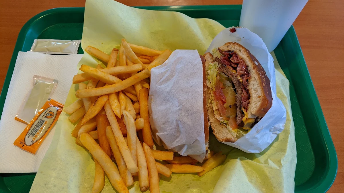 Pastrami Burger Combo