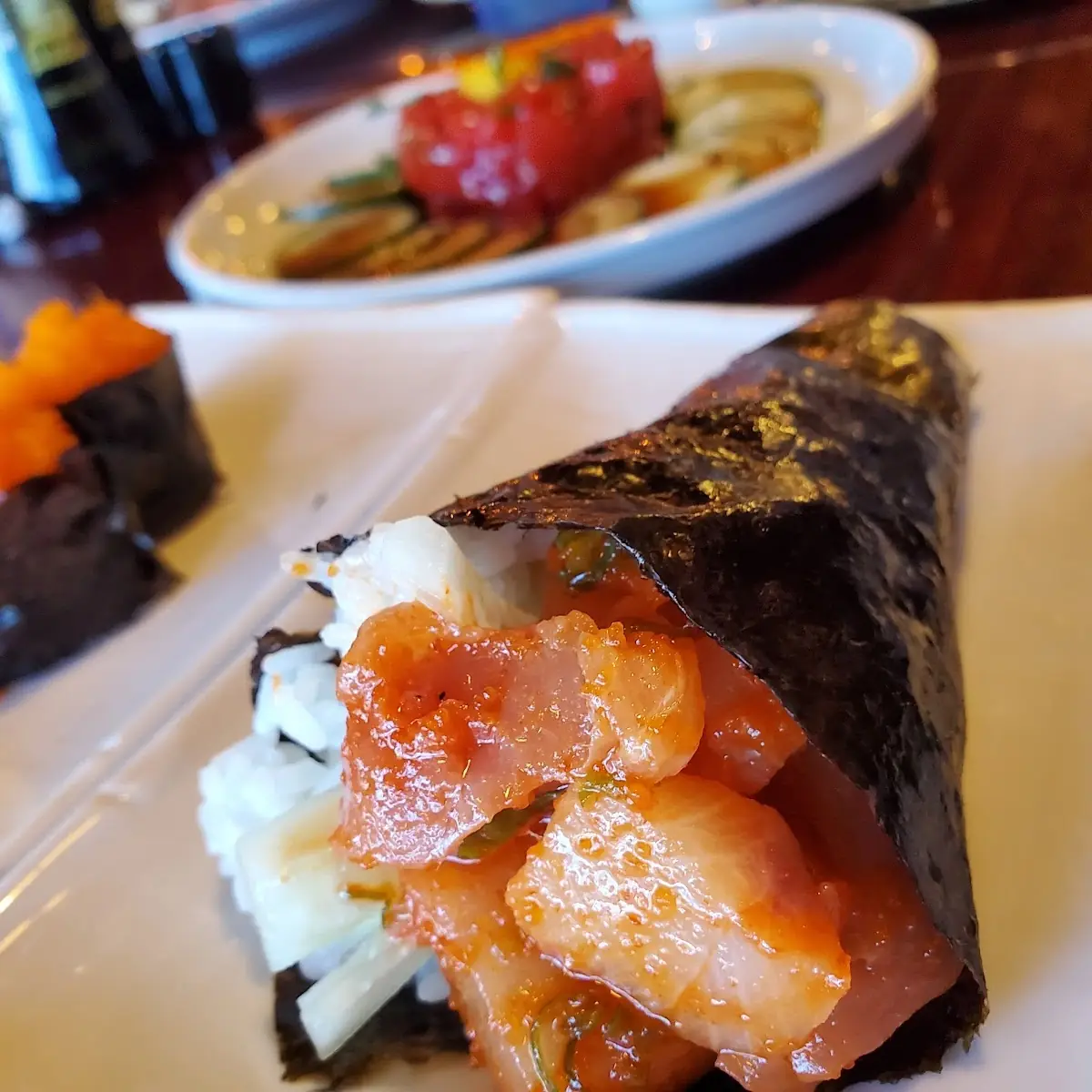 Yellow Tail Hand Roll