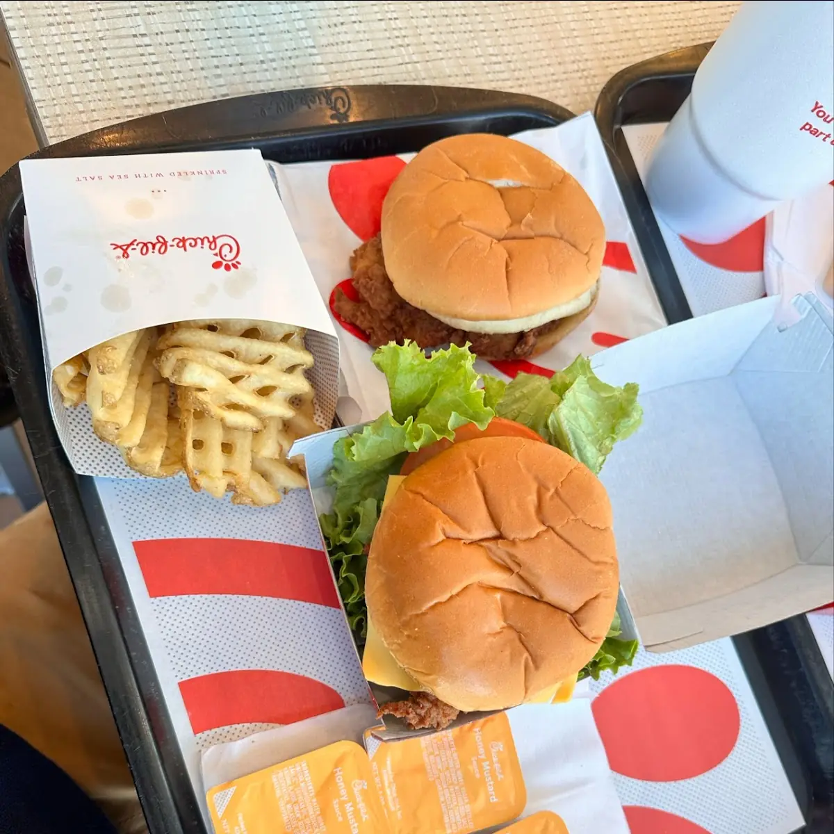 Spicy Chicken Sandwich Deluxe Meal