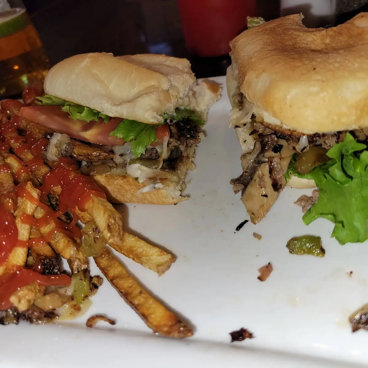 Philly Cheese Steak Sandwich