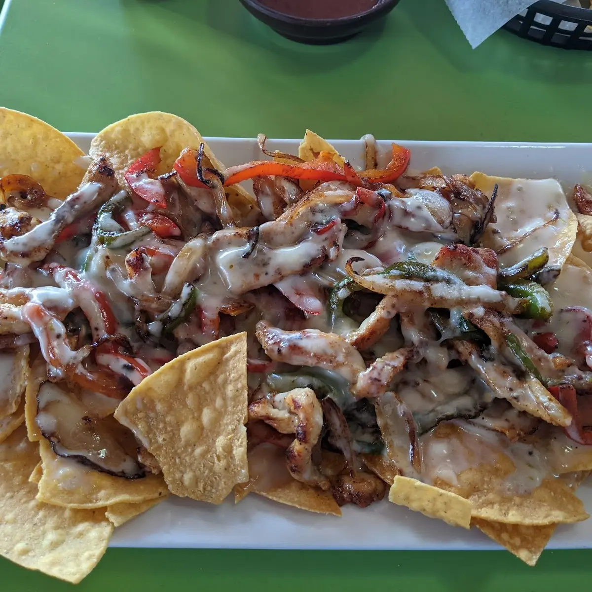 Chicken Fajita Nachos