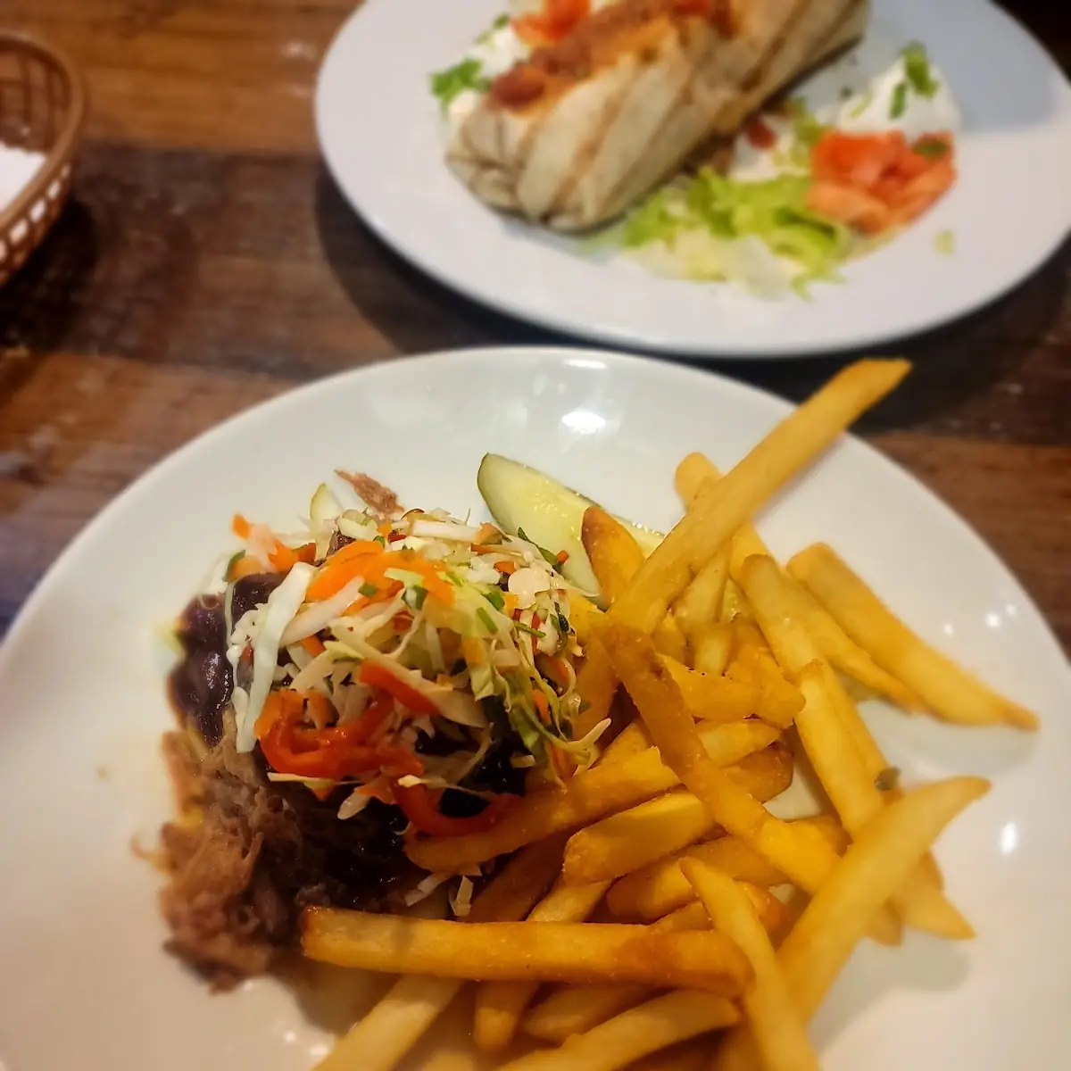 Pulled Pork Sandwich Without the Bun
