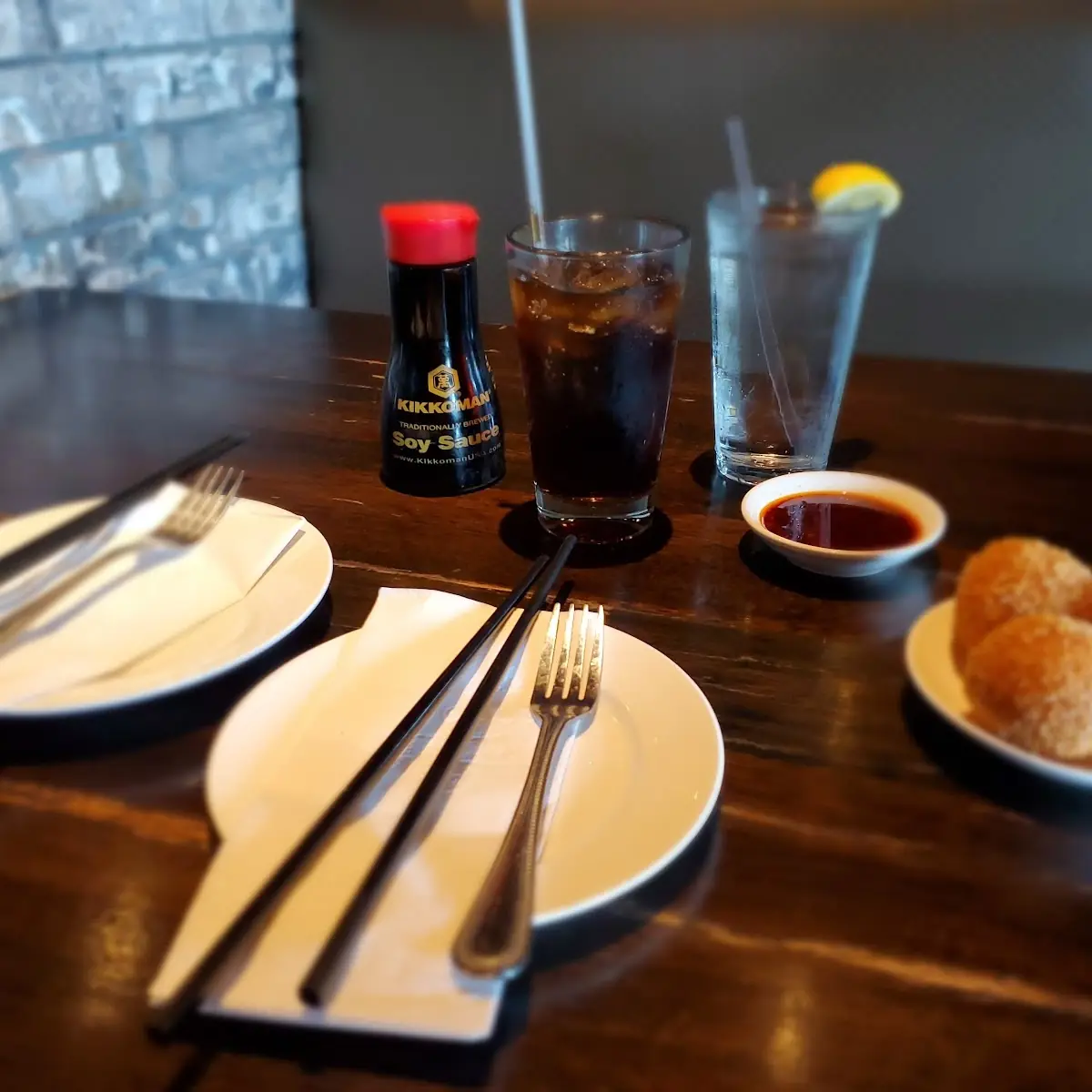 Coke and Sesame Balls