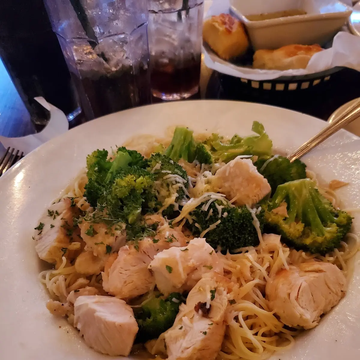 Chicken Broccoli and Tornelli