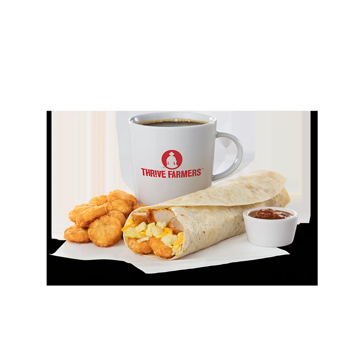Hash Brown Scramble Burrito
