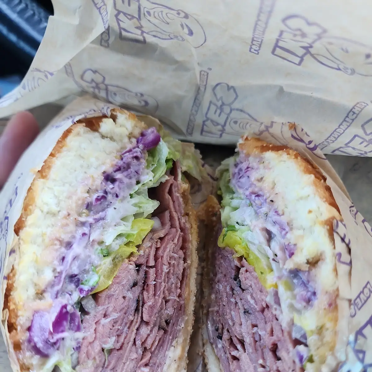 Dirty Reuben Sandwich