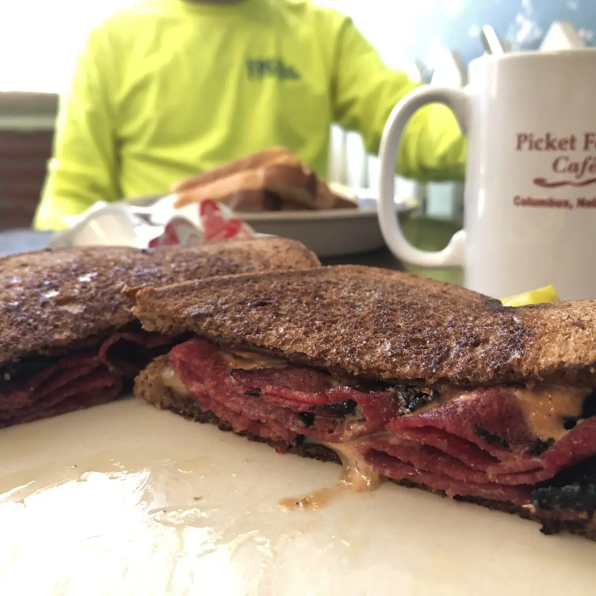 Hot Pastrami Sandwich