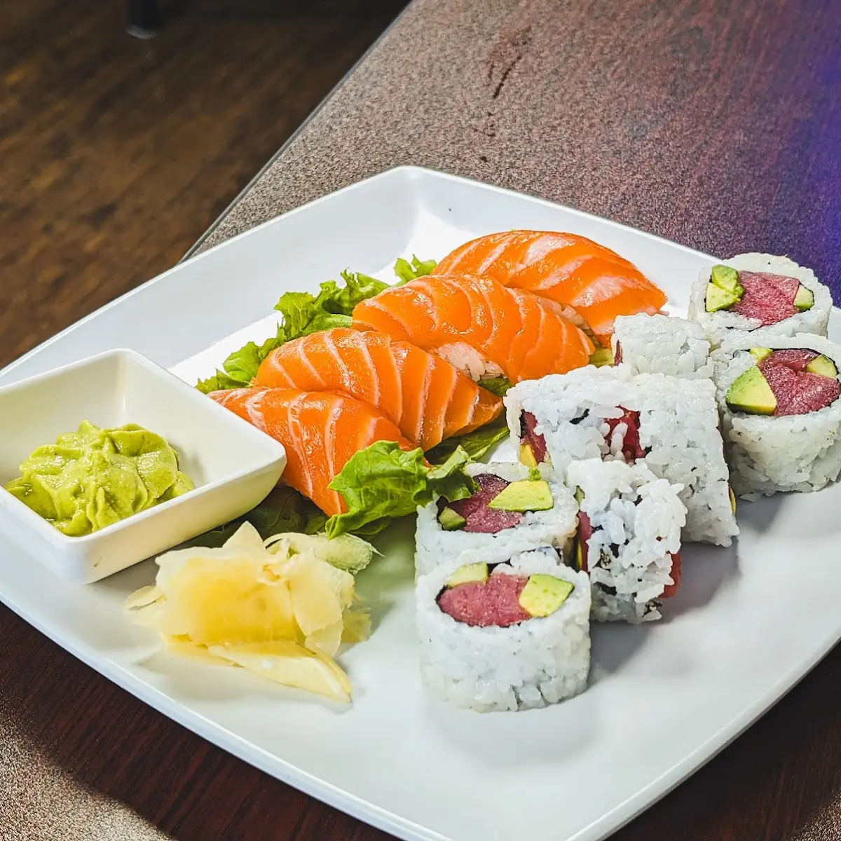 Spicy  Tuna  & Spicy  Salmon roll.