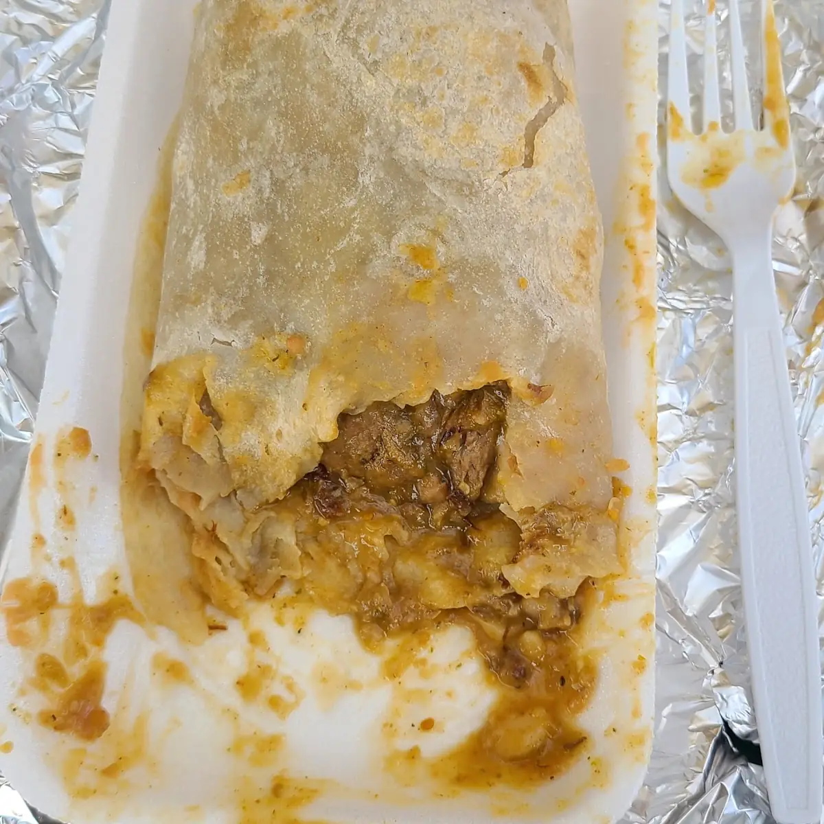 Chile Verde Burrito