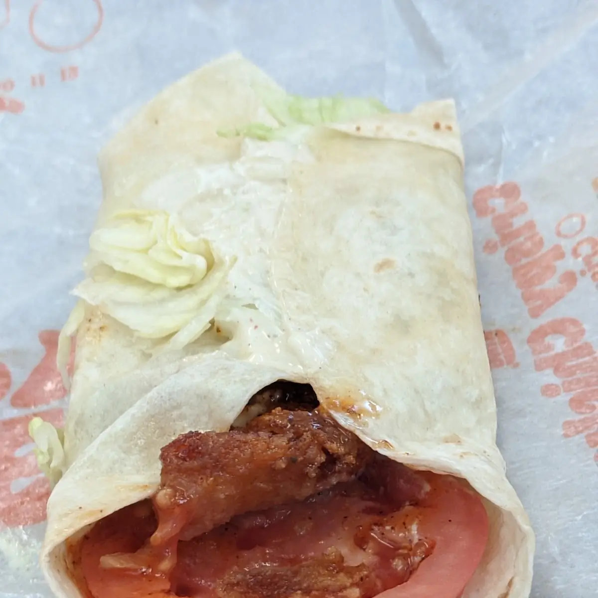 Fiery Royal Crispy Wrap