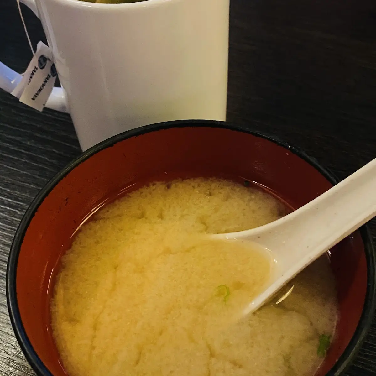 Miso Soup & Green Tea