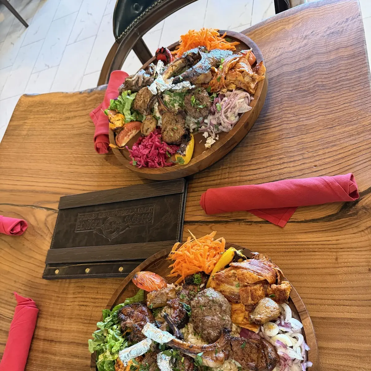 Mixed Grill Platter with Lamb