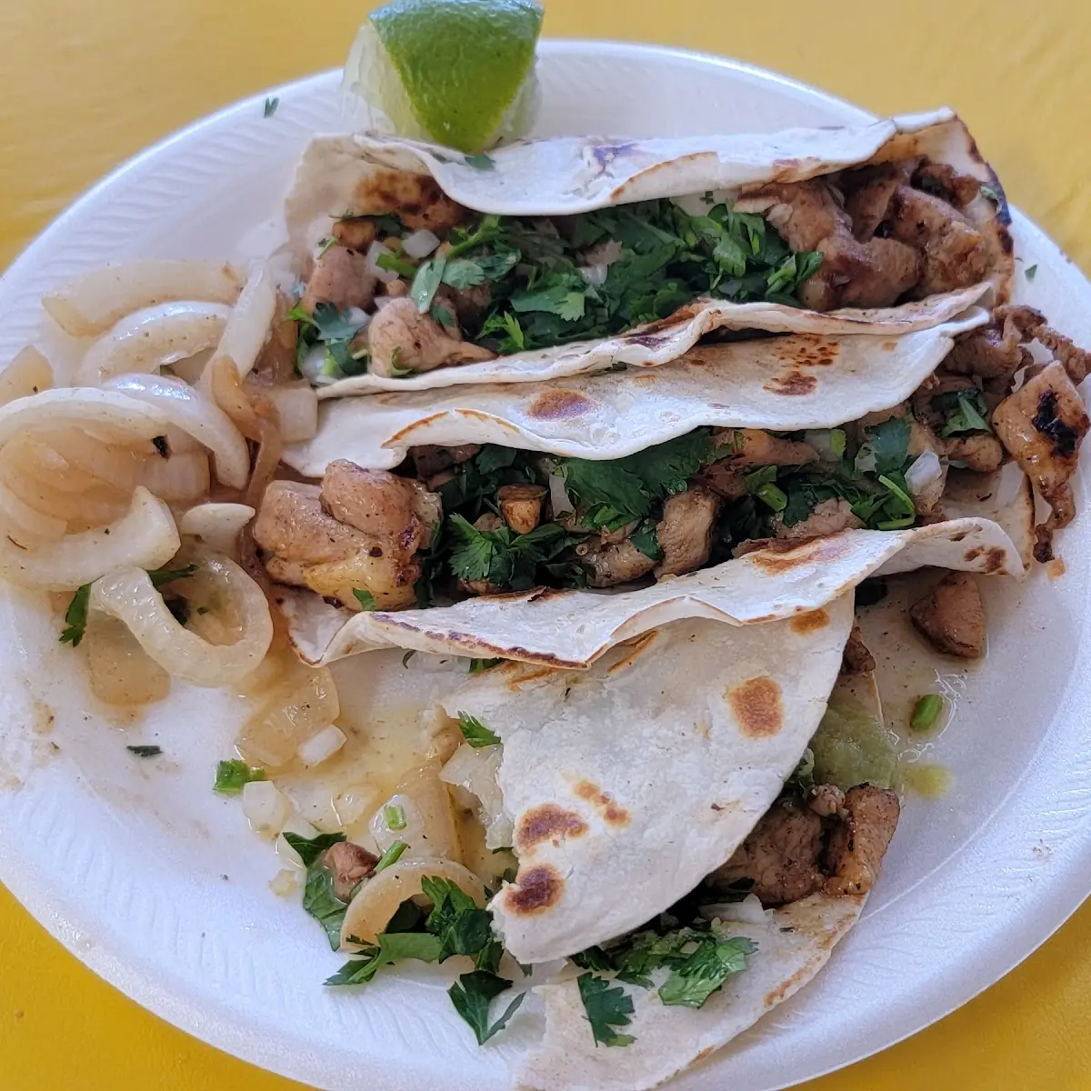 Tacos De Pollo