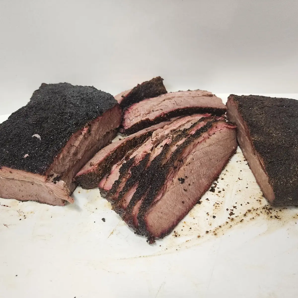 Smoked Brisket Post Oak and Hickory