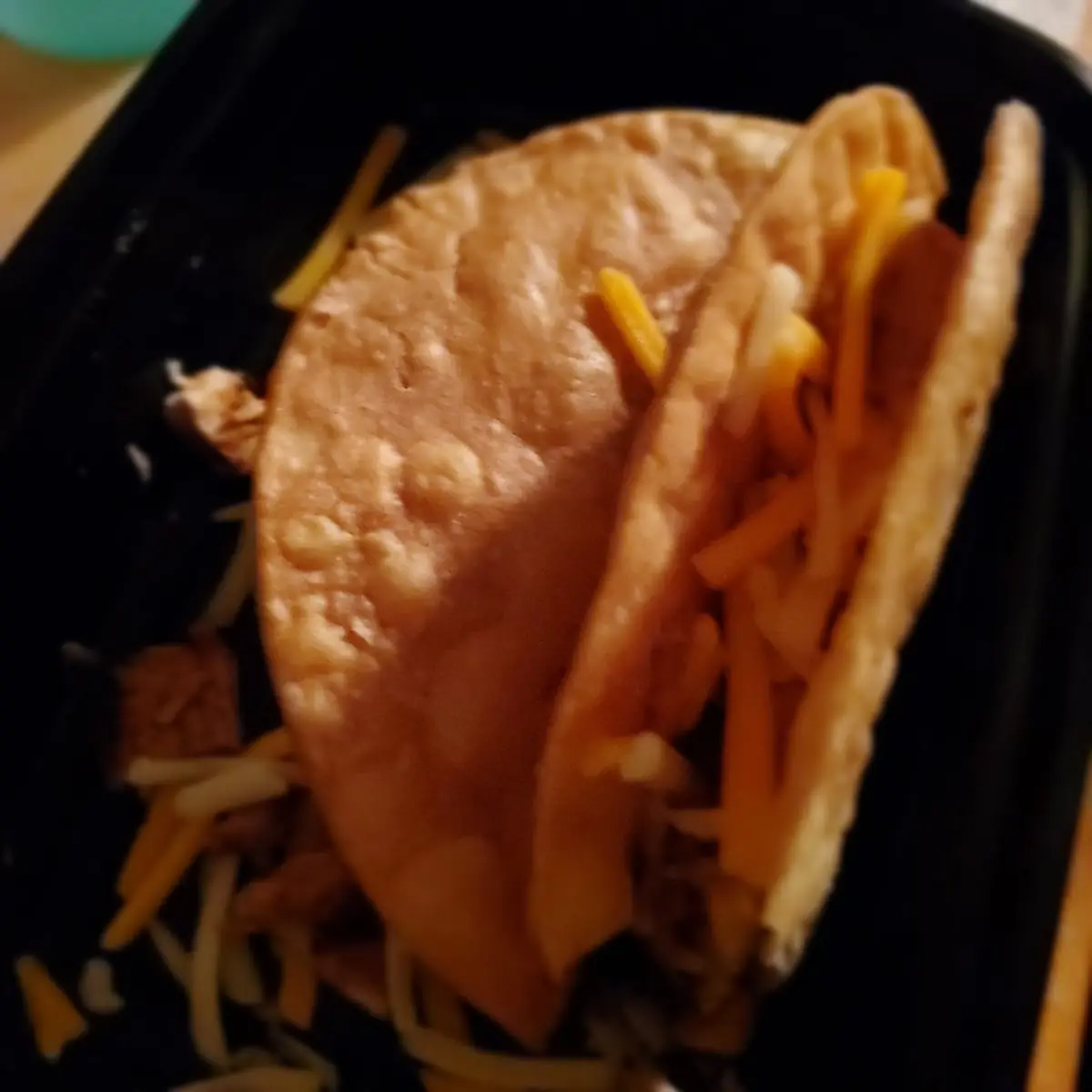Chicken and Cheese Crunchy Taco