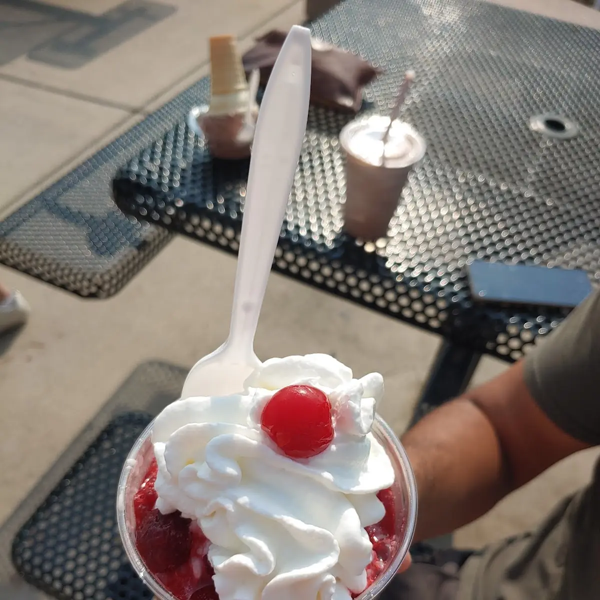 Red Raspberry Sundae