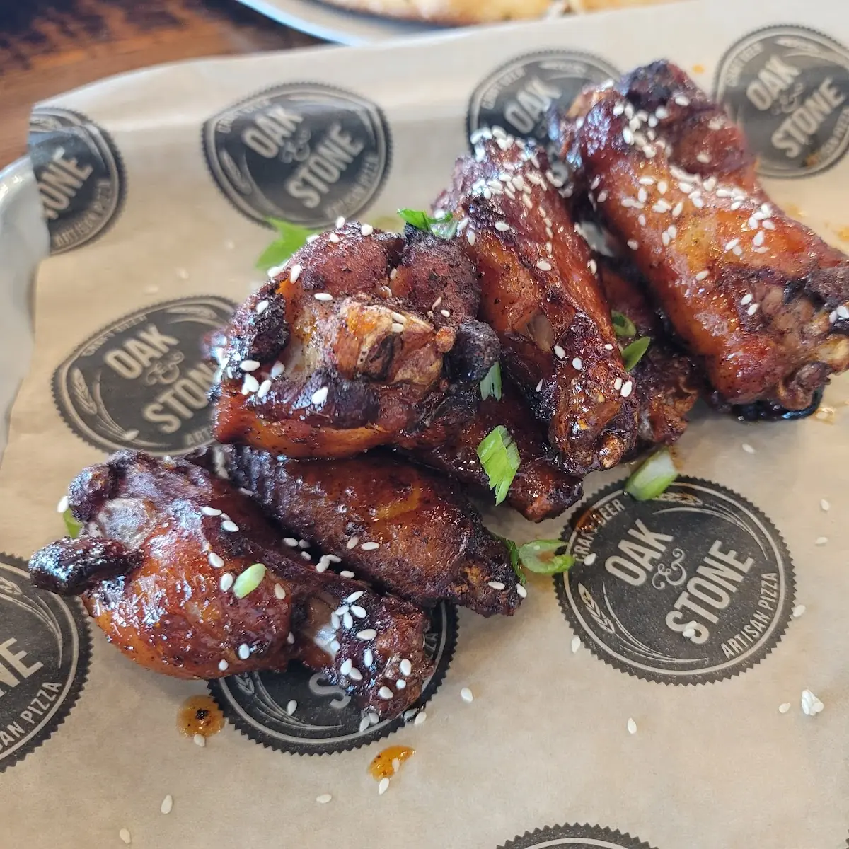 Garlicky Parmesan Wings