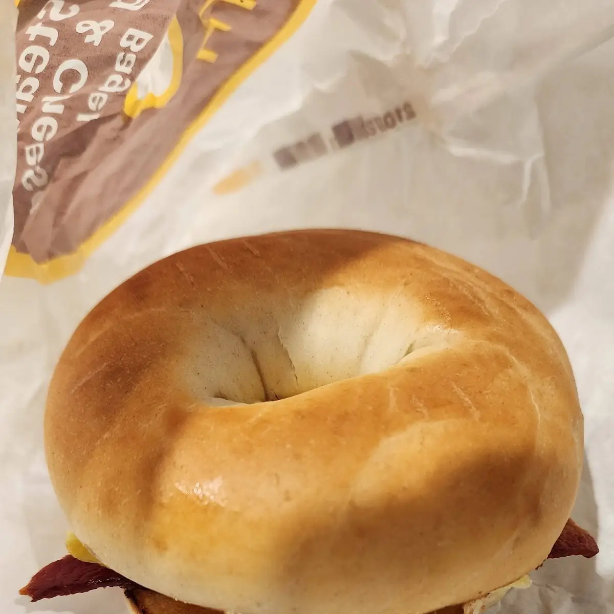 Bacon Egg Cheese Bagel