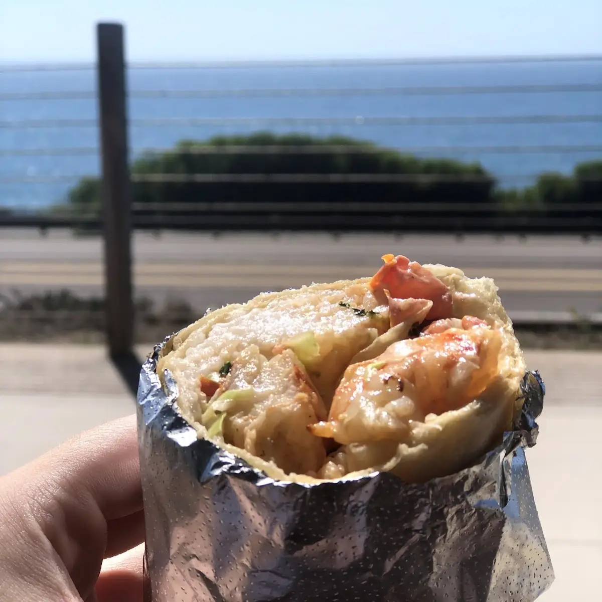 Grilled Shrimp Burrito