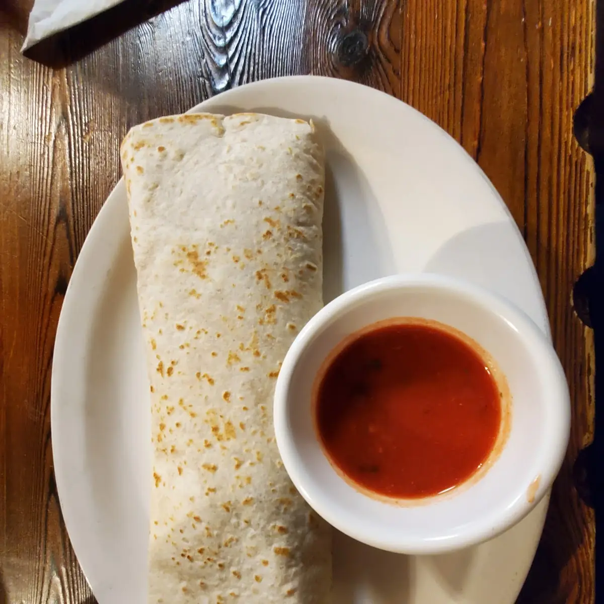 Big Breakfast Burrito with Salsa