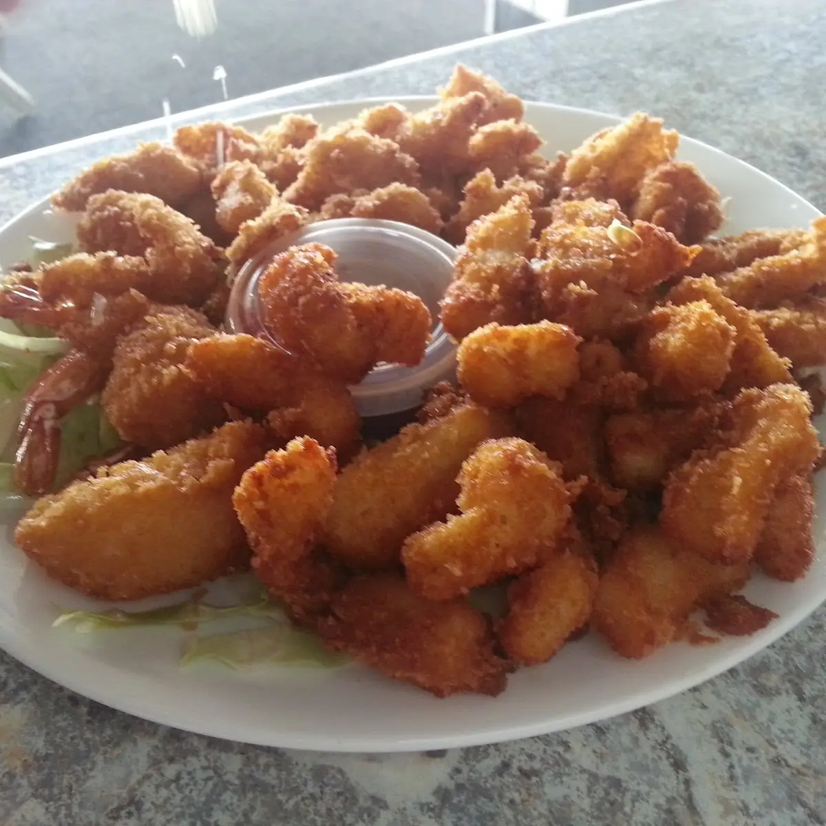 Deep Fried Seafood Combo