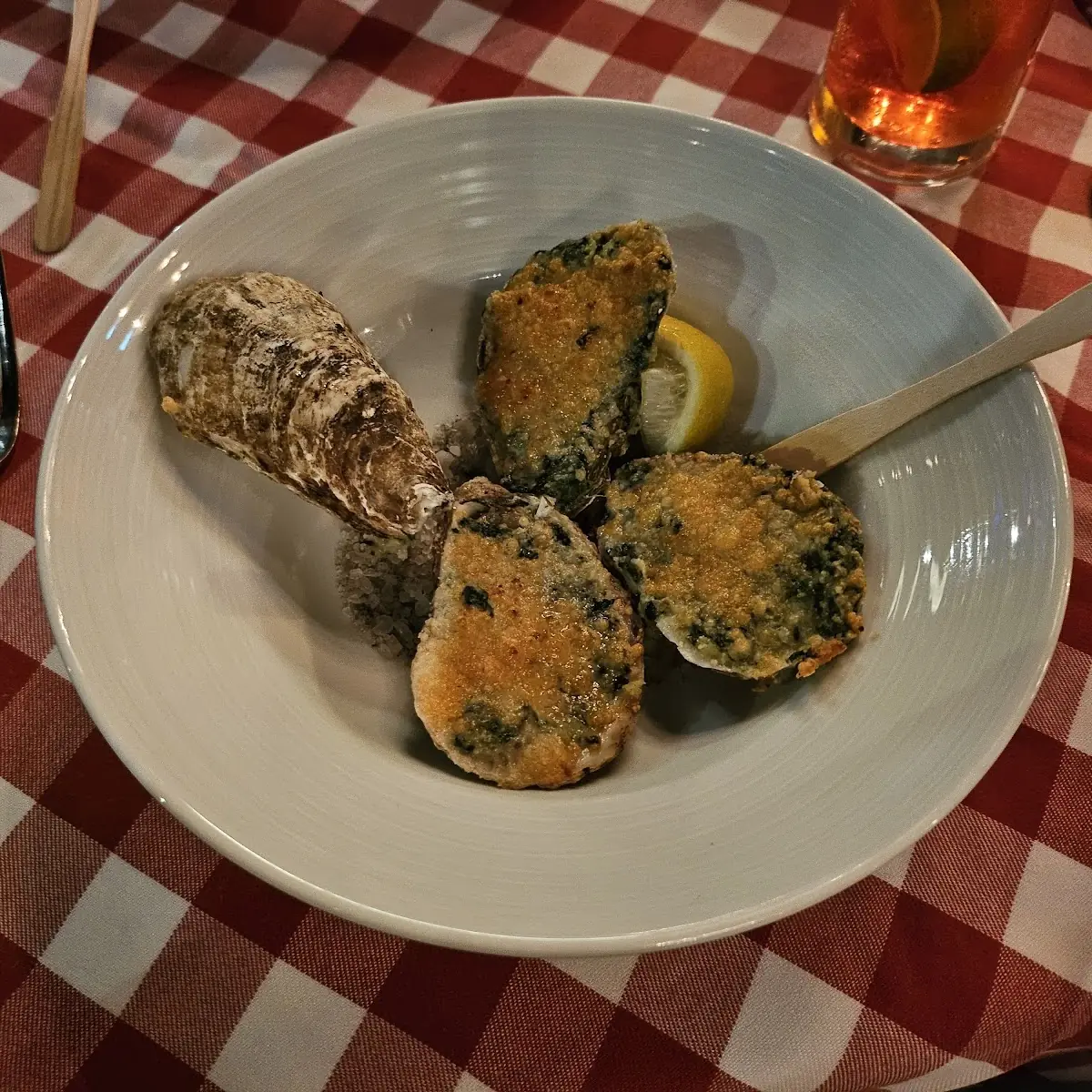 Oysters Rockefeller