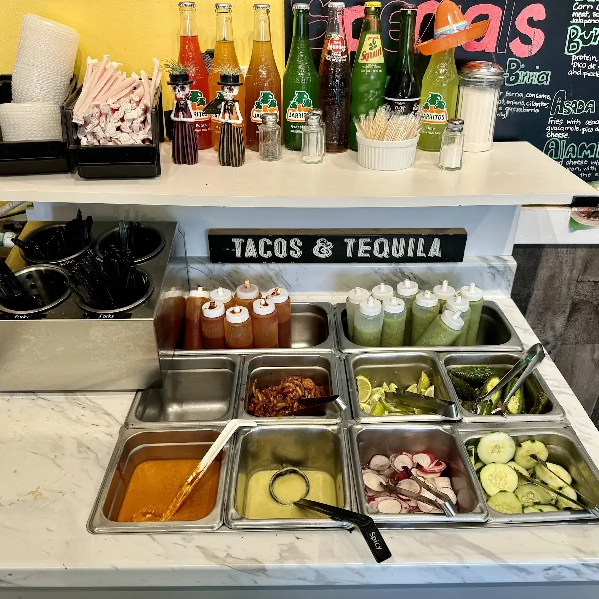 Condiments Bar