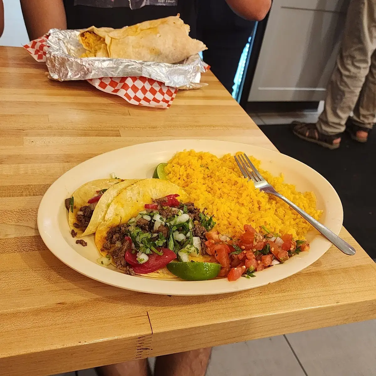 Two Tacos Rice