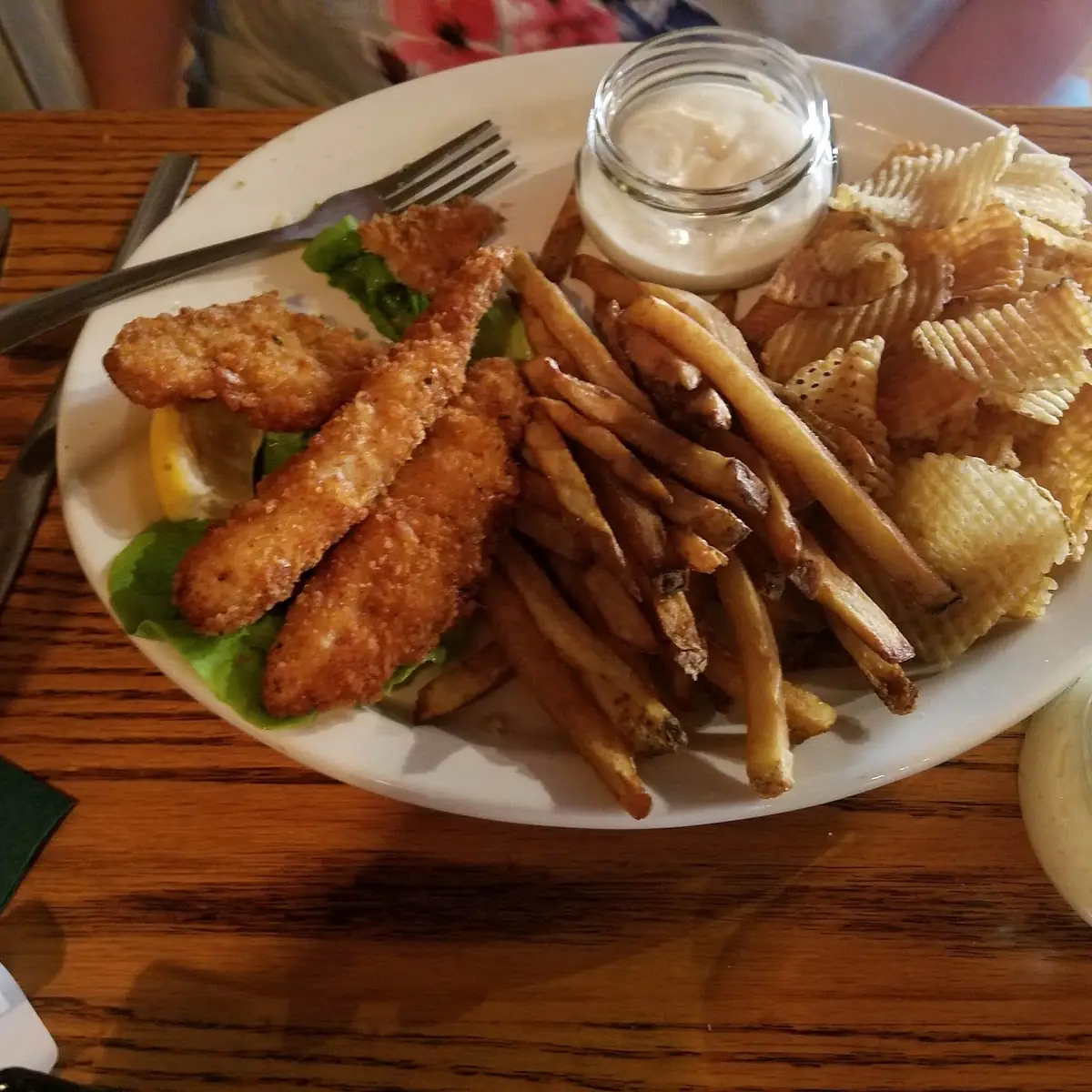 Lake Erie Perch Dinner