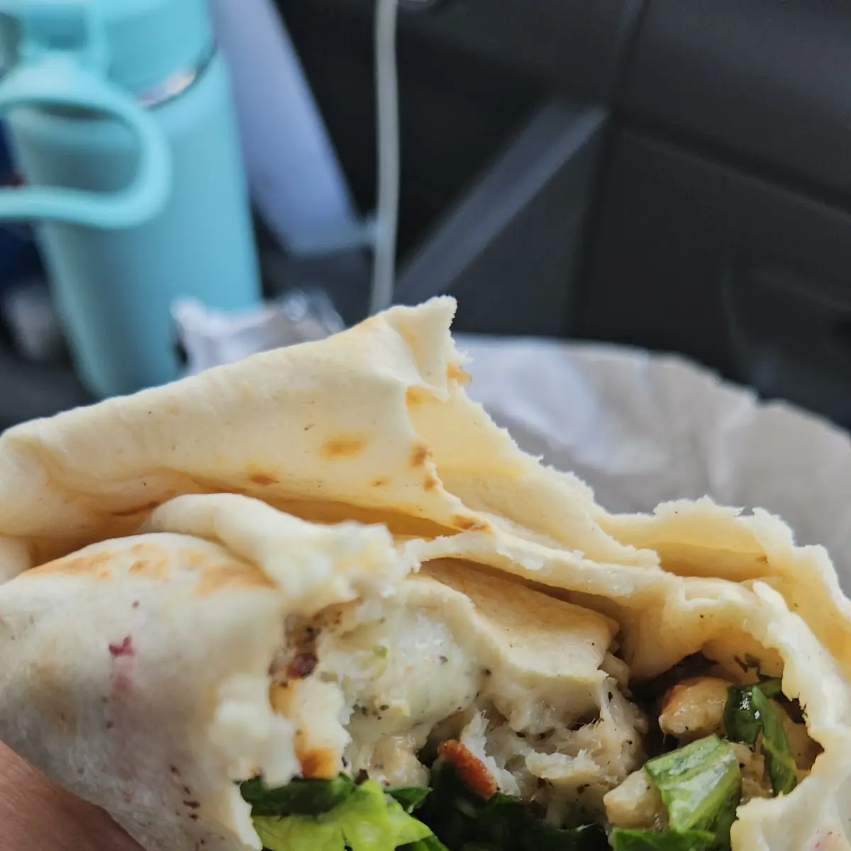 Ceasar Chicken Caesar Wrap