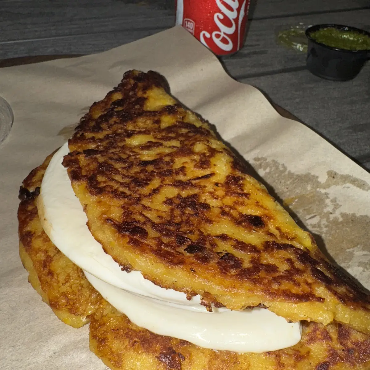 Cachapa Doble Queso
