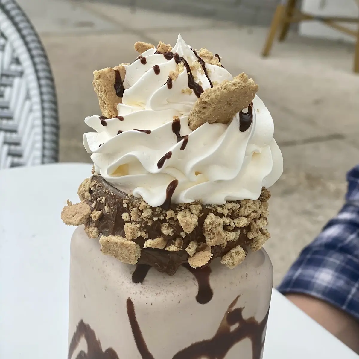 Nutella Graham Milkshake