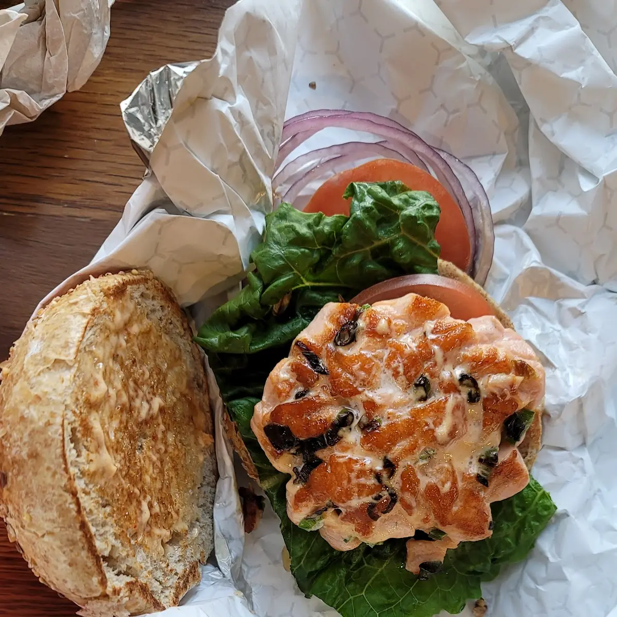 Salmon Burger