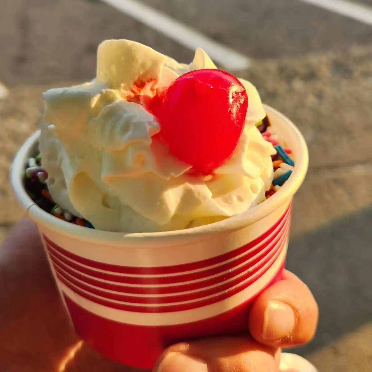 Soft Serve Vanilla Ice Cream