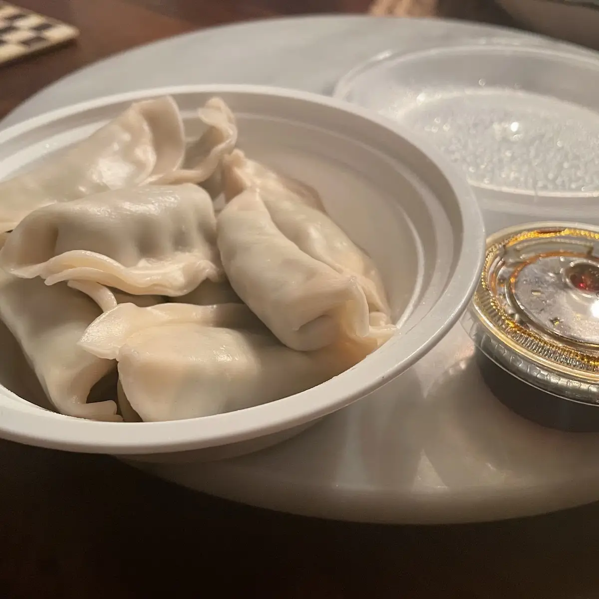 Steamed Pork and Chive Dumplings