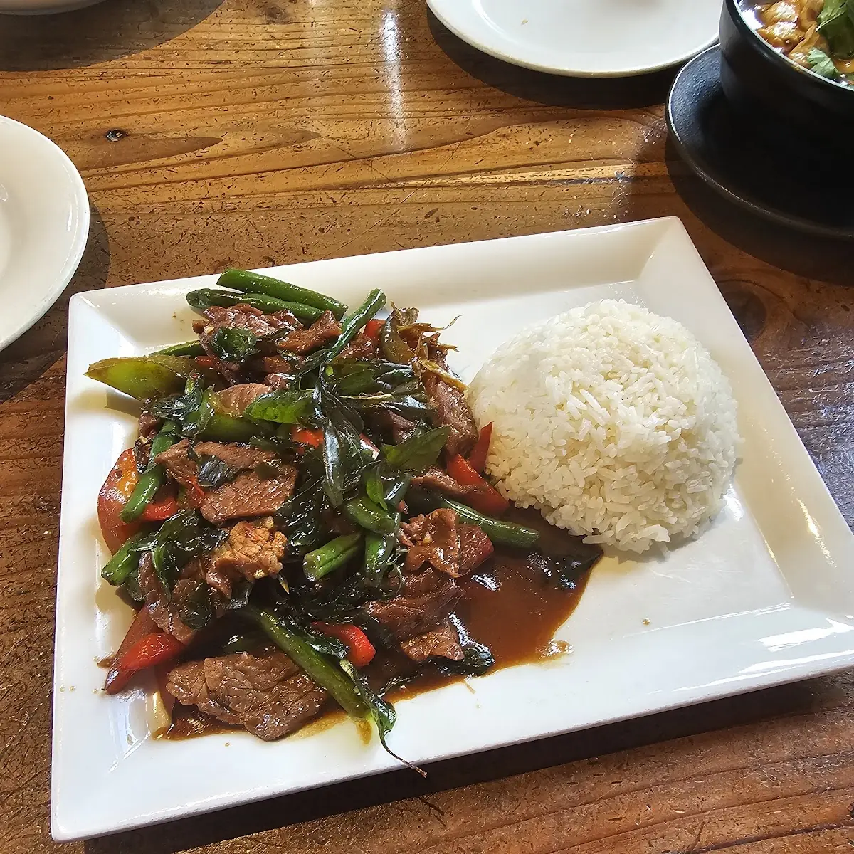 Crispy Basil Beef or Drunken Noodles