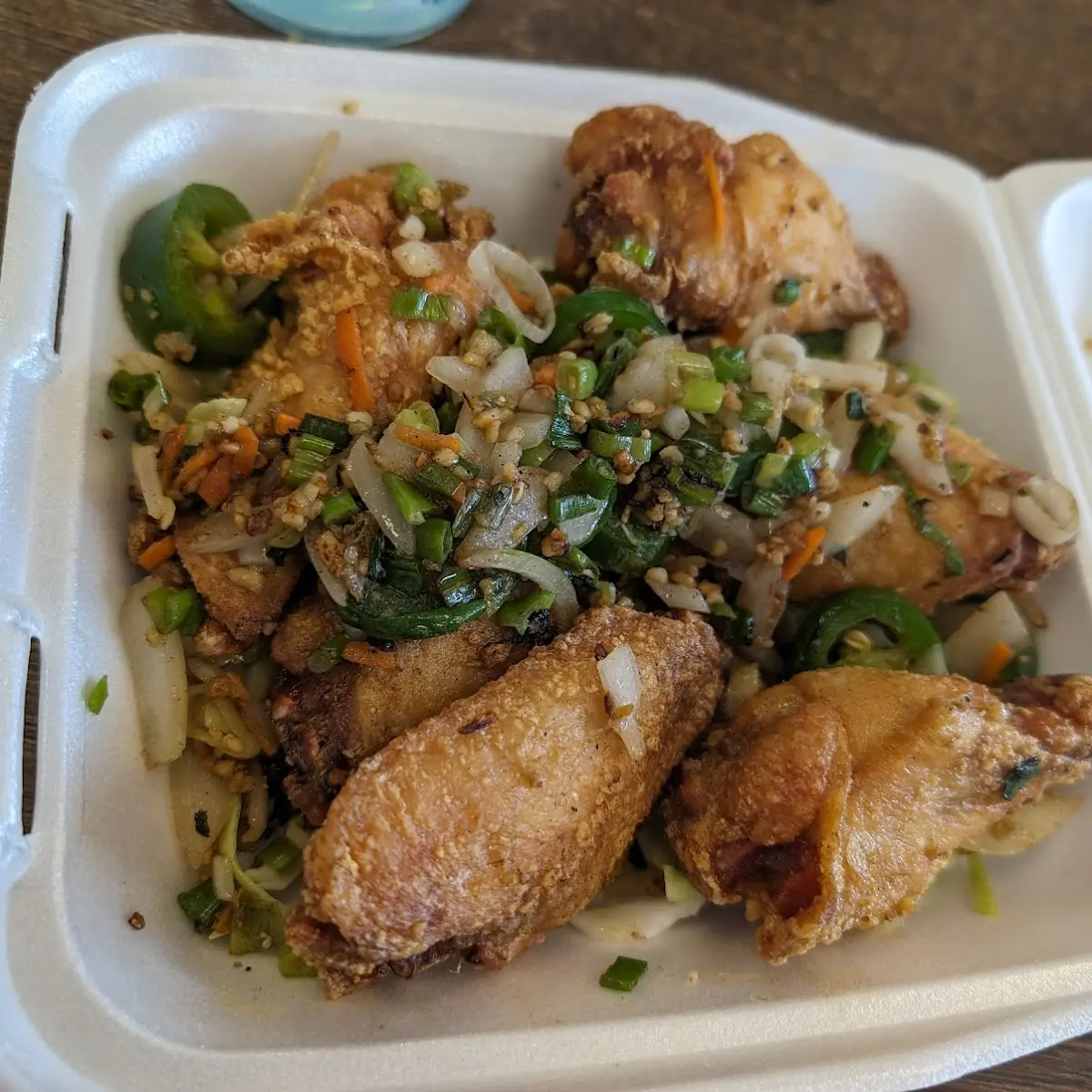 Salt and Pepper Chicken Wings