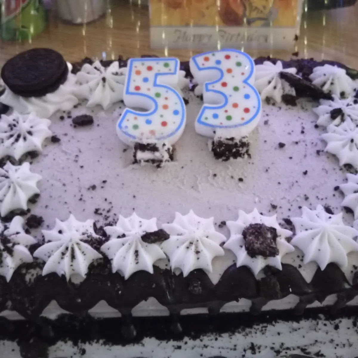 Birthday Cake My Son Brought to Me