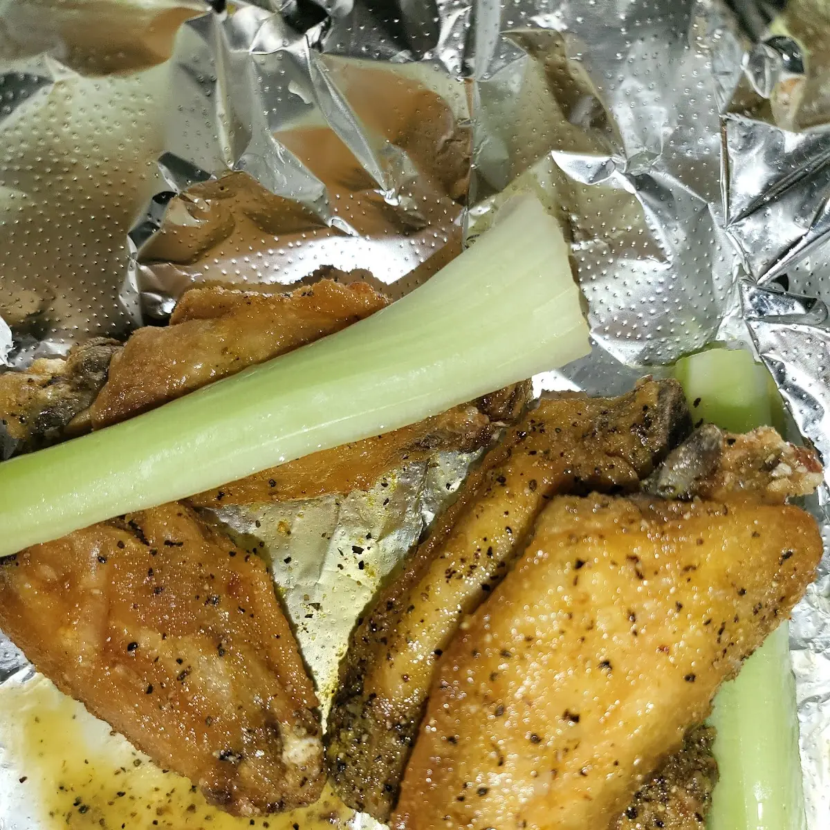 Lemon Pepper Wings Wet