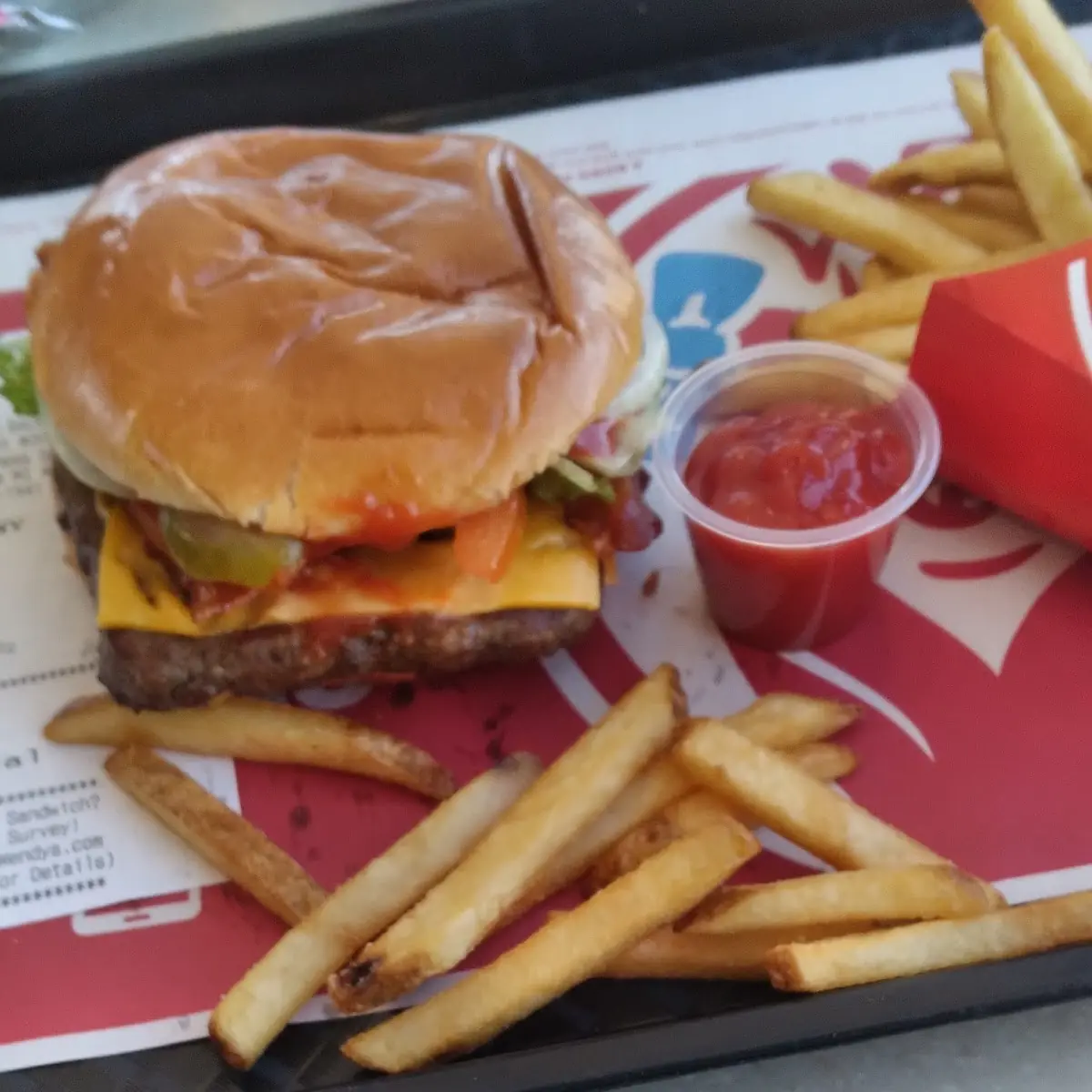 Dave's Double Cheeseburger
