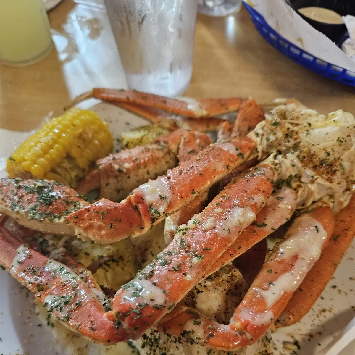 Garlic Butter Crab Legs