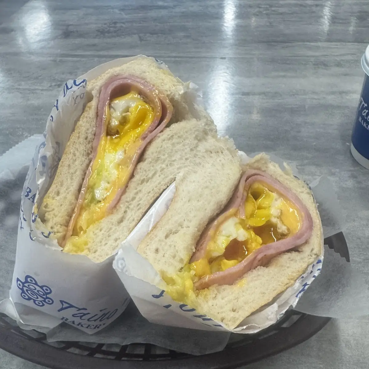 Ham Egg and Cheese