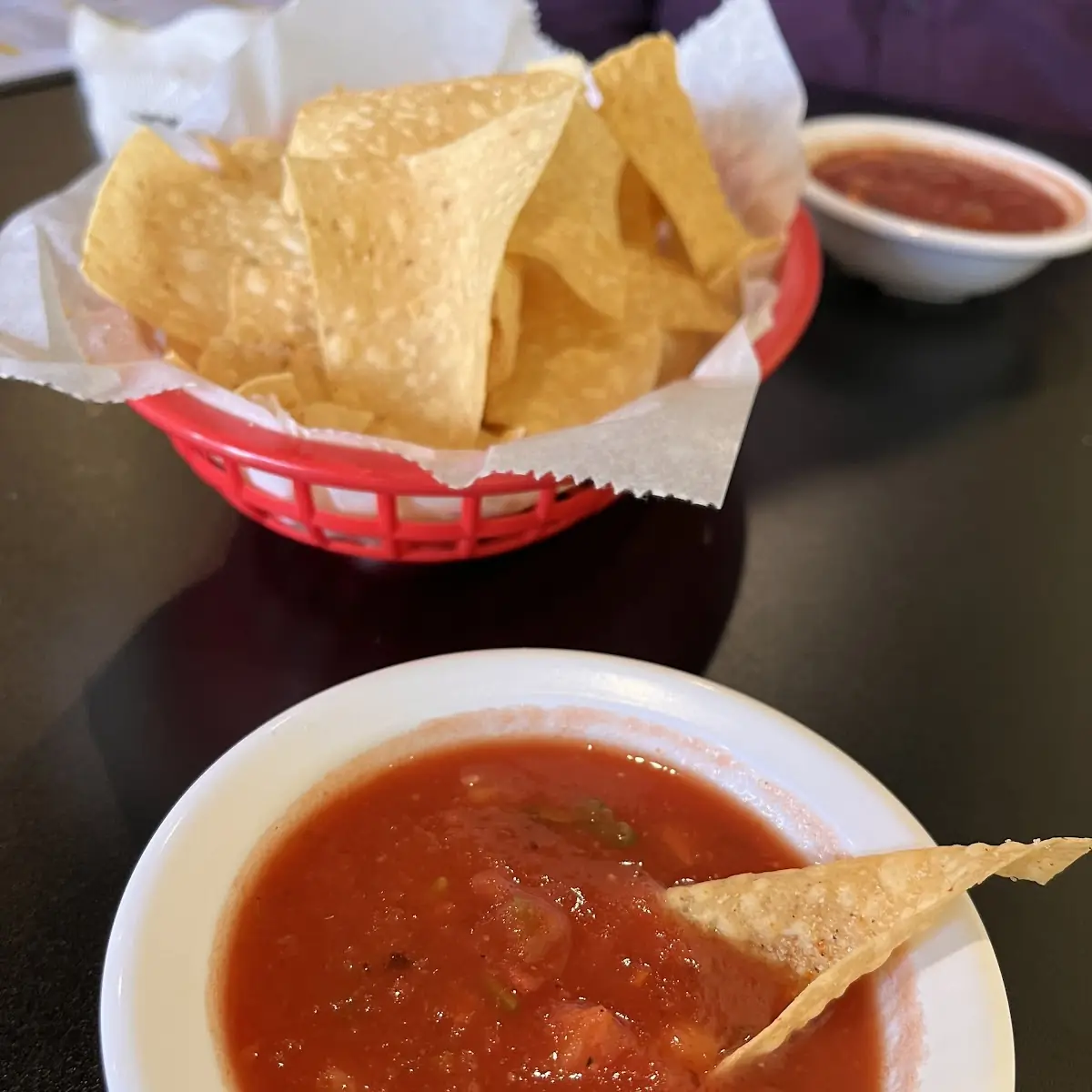 Seasoned Chips & Hot Salsa