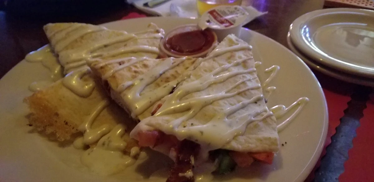 Chicken Bacon Ranch Quesadilla