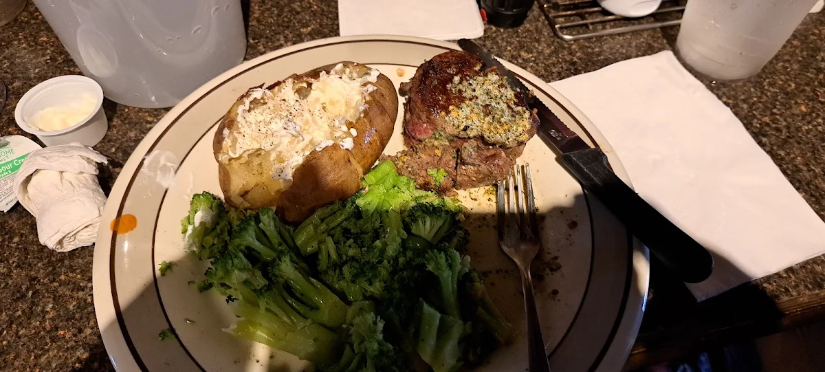 Filet with Baked Potato