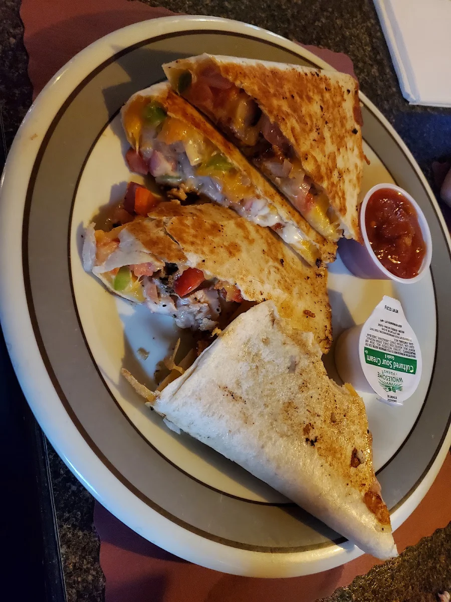 Santa Fe Chicken Quesadilla