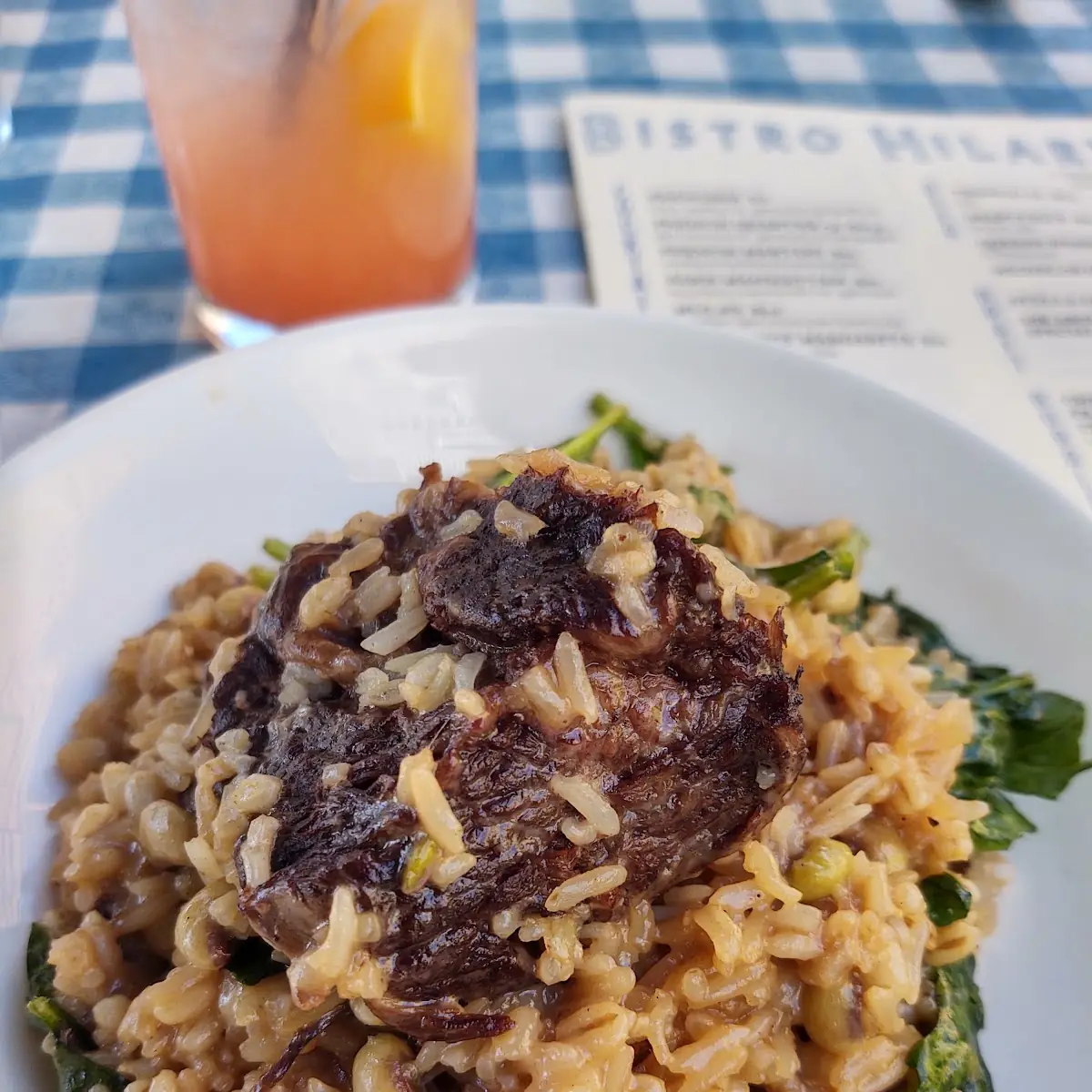 Braised Lamb Risotto