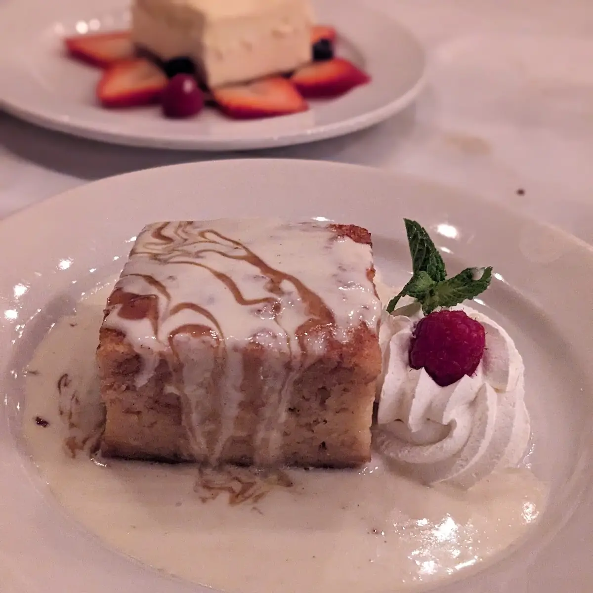 World Famous Bread Pudding with Warm Whisky Sauce