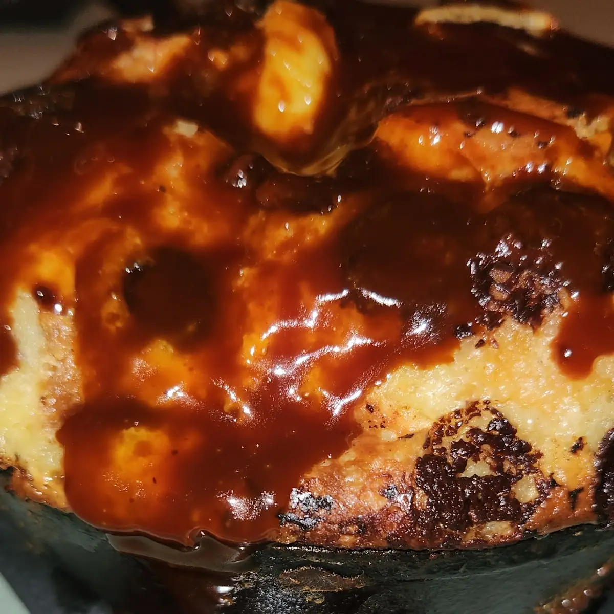 Japanese Whiskey Bread Pudding