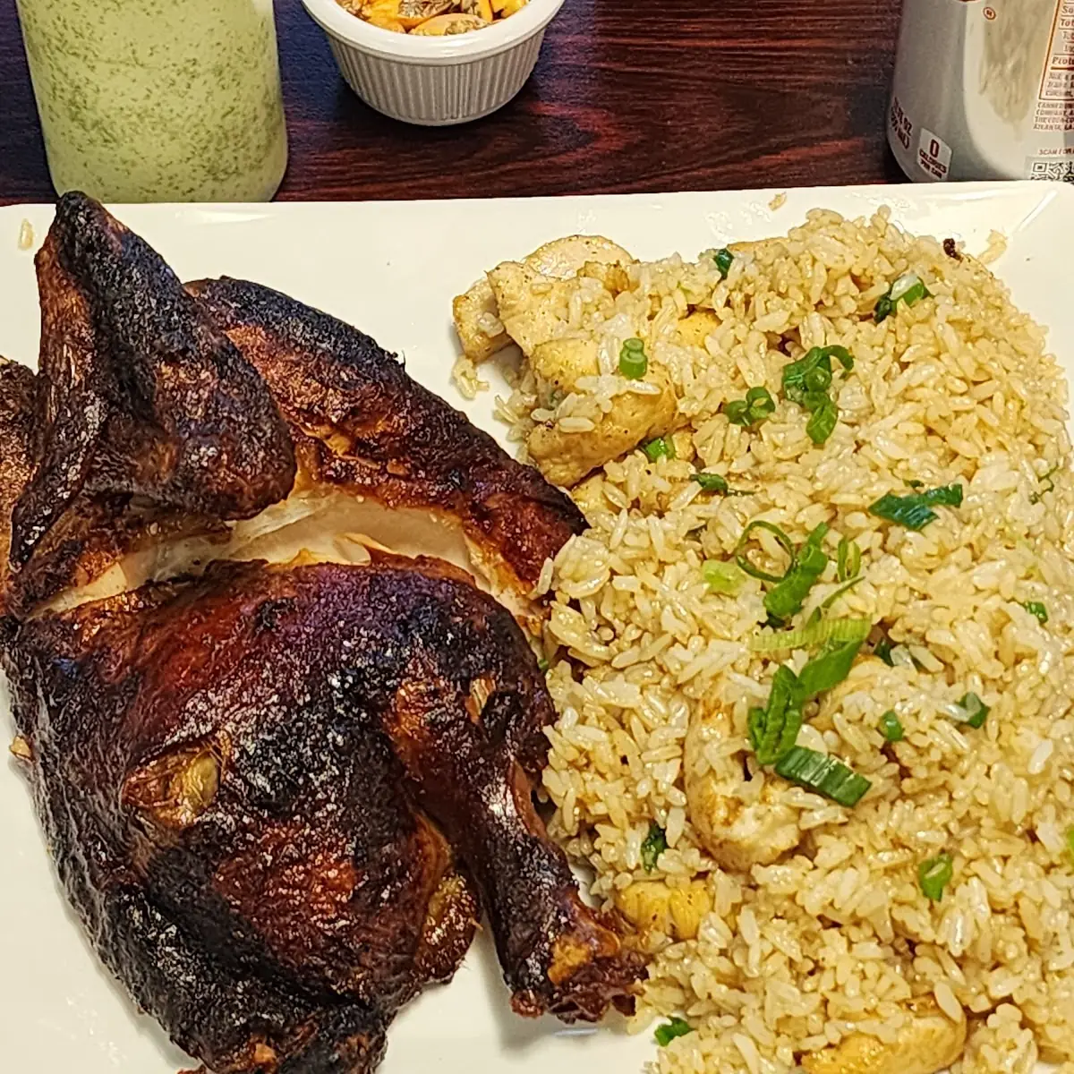1 2 Pollo Chicken Plate